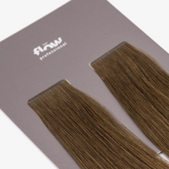 Her Flow Band auf natürlichen menschlichen Haarverlängerungen PRO TAPE 3 CM - Farbe 4