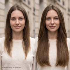 tape on human hair extensions her flow STANDARD TAPE 3 CM - 4