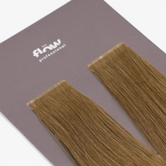 Her Flow Band auf natürlichen menschlichen Haarverlängerungen PRO TAPE 3 CM - Farbe 7