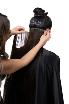 Bellami infinity weft application