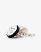 silicone lined beads for weft col. blonde