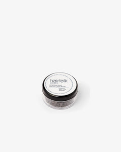 silicone lined beads for weft col. dark brown