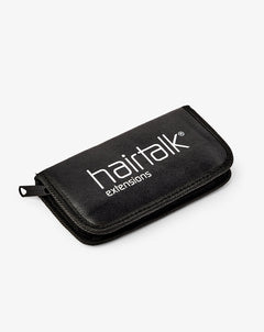 hairtalk black case with hairtalk logo