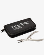 hairtalk needle nose pliers in black case