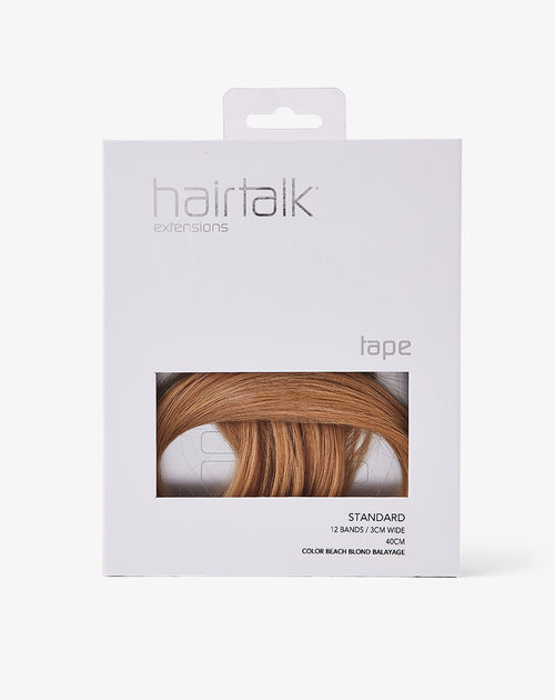 hairtalk extensions col. beach blonde balayage in package