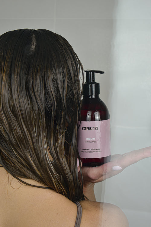 How to care for tape on hair extensions