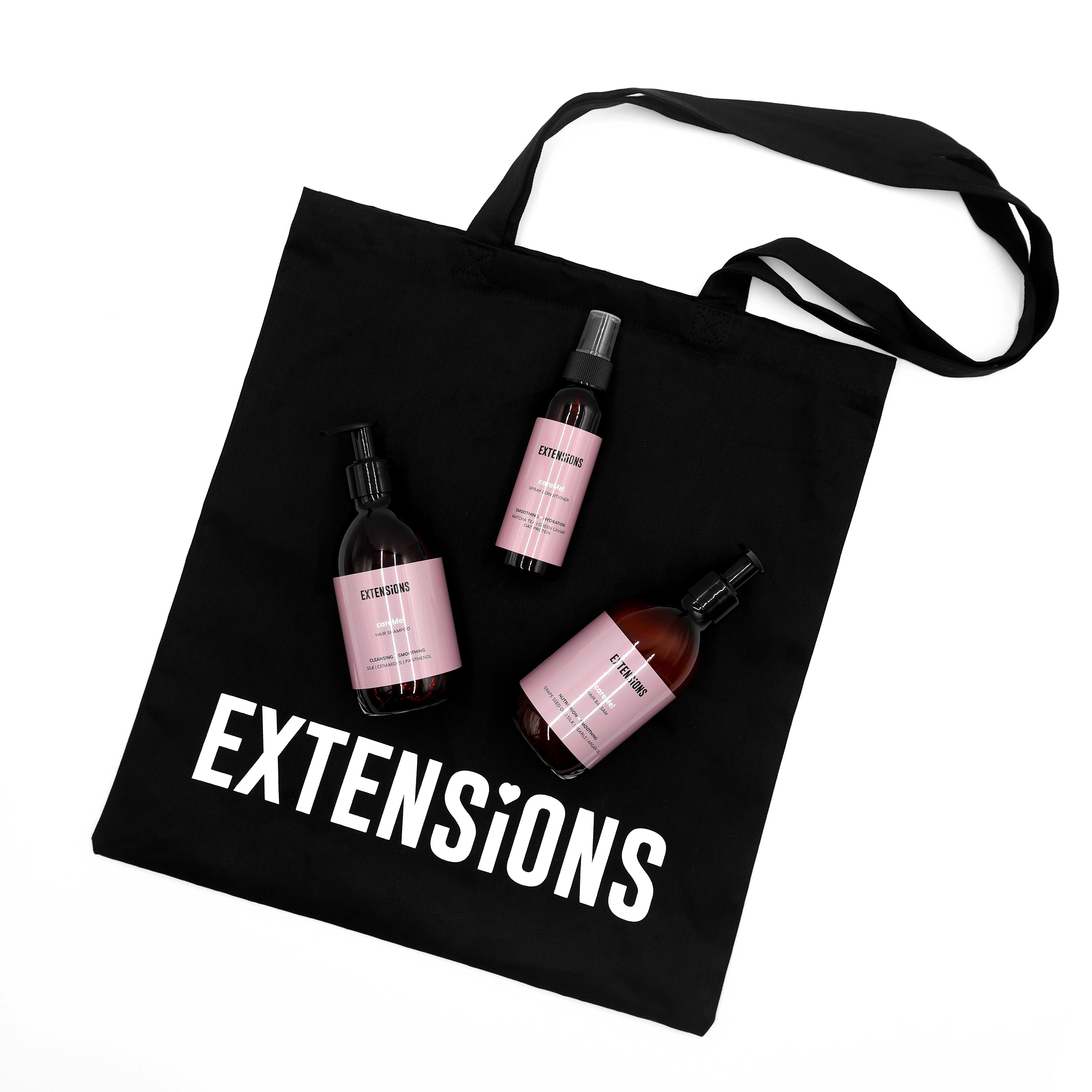 careMe! Kosmetikset mit Tasche – EXTENSIONS HAIR SHOP