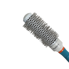 JRL okrągła szczotka do modelowania włosów NanoCeramic Turkus 25 mm