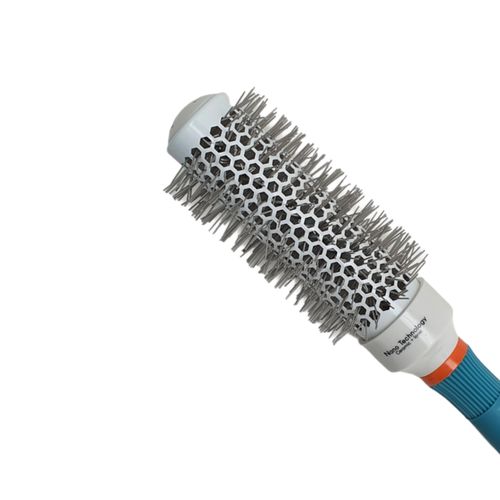 JRL okrągła szczotka do modelowania włosów NanoCeramic Turkus 25 mm