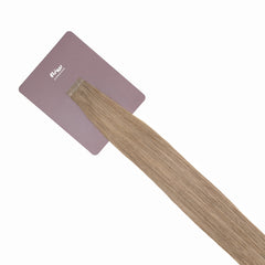 keratin human hair extensions her flow - light grey