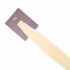 keratin human hair extensions her flow - platinum