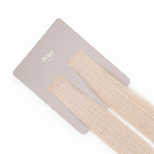 włosy naturalne doczepiane her flow tape on INVISIBLE TAPE 3 cm - silver (rose silver)