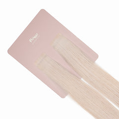włosy naturalne doczepiane her flow tape on STANDARD TAPE 3 cm - silver (rose silver)