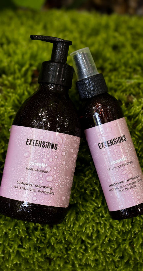 careMe! balsam and leave-in conditioner for hair extensions