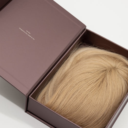 clip-in human hair topper her flow Clip Top - 22/613 ombre