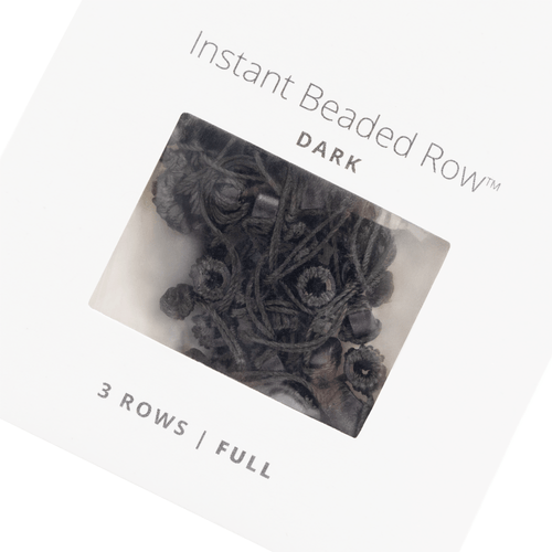 IBR - Instant Beaded Row - full row - dark