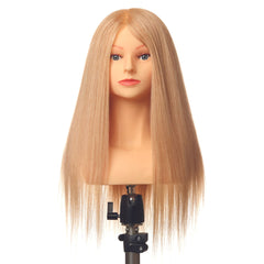 OMC HUMAN HAIR MEDIUM 45-50 cm female trainign head - front