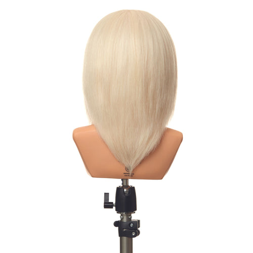 OMC Natural White Hair male training head - back