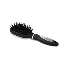 hairtalk pocket hair brush with natural boar bristles
