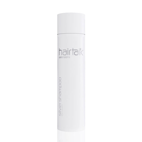 hairtalk silver shampoo for blond hair extensions
