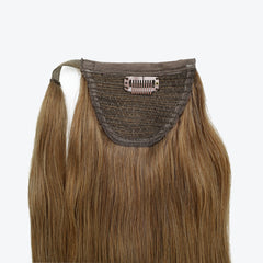human hair ponytail color light brown