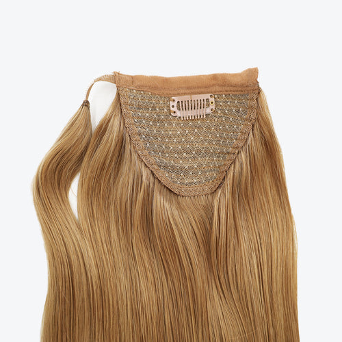human hair ponytail color natural blonde