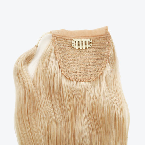 human hair ponytail color platinum