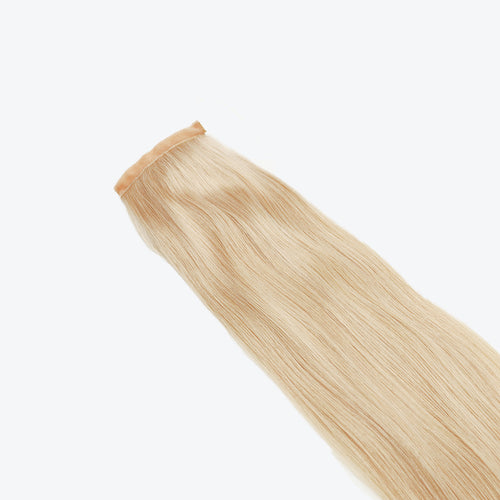 human hair ponytail color platinum