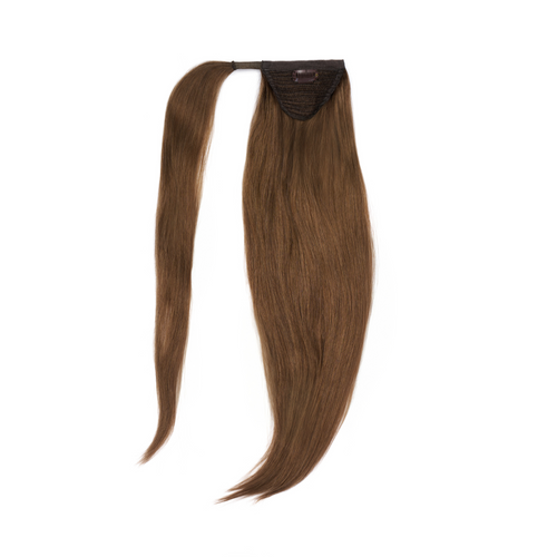 human hair ponytail color light brown