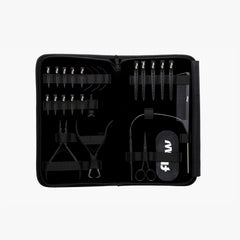 Conjunto de ferramentas para extensões de cabelo de banda e de queratina - her flow
