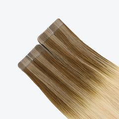 standard tape color rooted blonde balayage