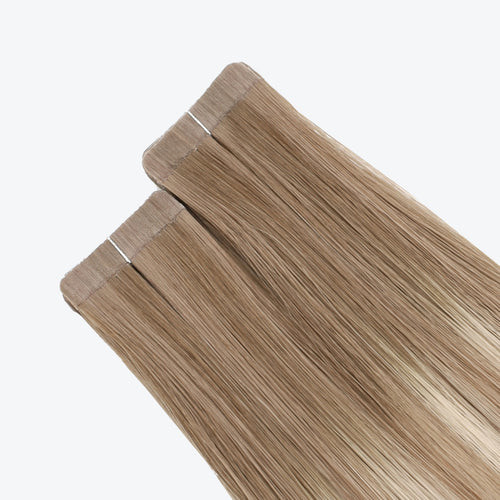 standard tape color rooted grey balayage