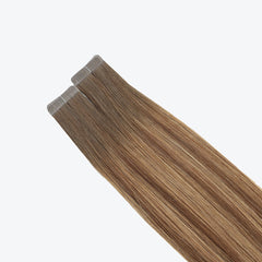 standard tape color rooted brown balayage