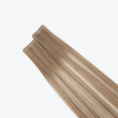 standard tape color rooted grey balayage