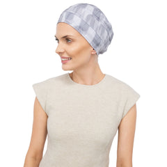 light-grey capricorn turban