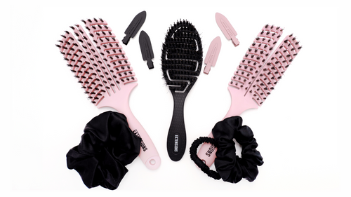 What styling accessories are safe for hair extensions?