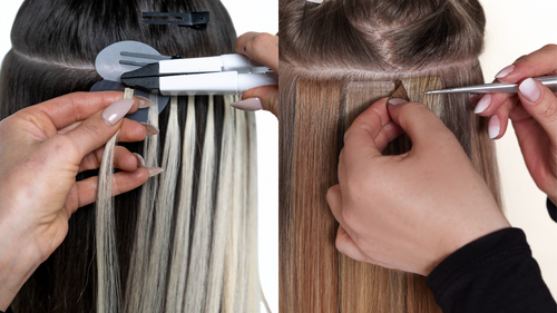Keratin vs. tape-on method - which is safer for your hair?