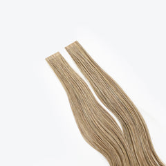 natural tape on human hair extensions STANDARD TAPE 3 CM - color 18