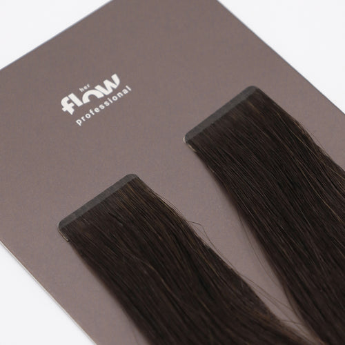 Her Flow Band auf natürliche menschliche Haarverlängerungen PRO TAPE 3 CM - Farbe 1B