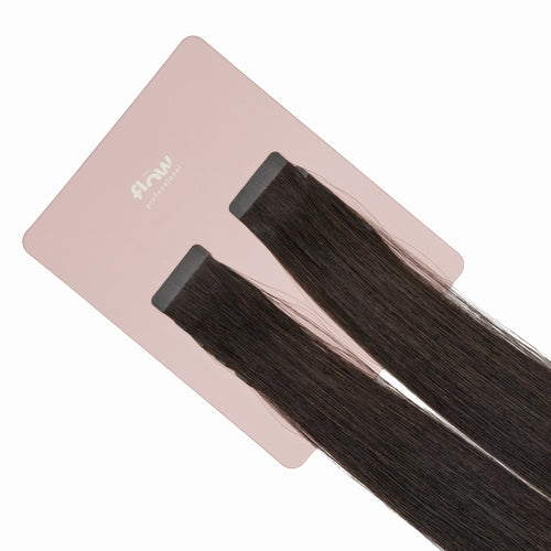 włosy naturalne doczepiane her flow tape on STANDARD TAPE 3 cm - 1B