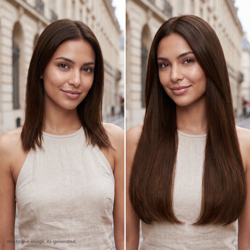 tape on natural human hair extensions her flow PRO TAPE 3 CM - color 2
