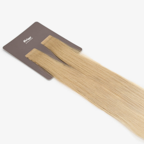 Her Flow Band auf natürliche menschliche Haarverlängerungen PRO TAPE 3 CM - Farbe 22/613 OMBRE
