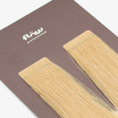 Her Flow Band auf natürlichen menschlichen Haarverlängerungen PRO TAPE 3 CM - Farbe 24