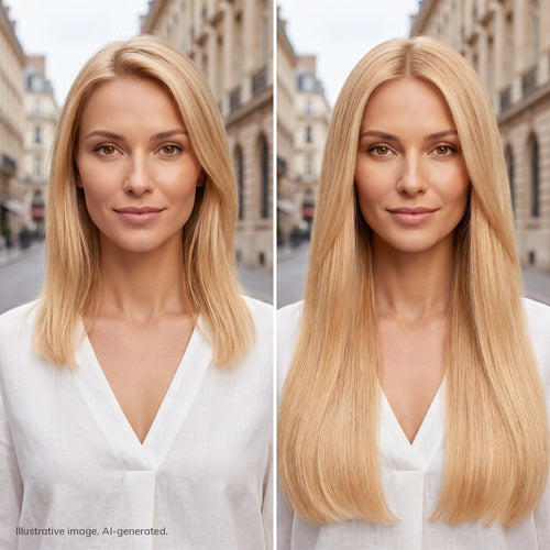 tape on human hair extensions her flow INVISIBLE TAPE 3 CM - 24