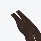 natural tape on human hair extensions INVISIBLE TAPE 3 cm - color 4