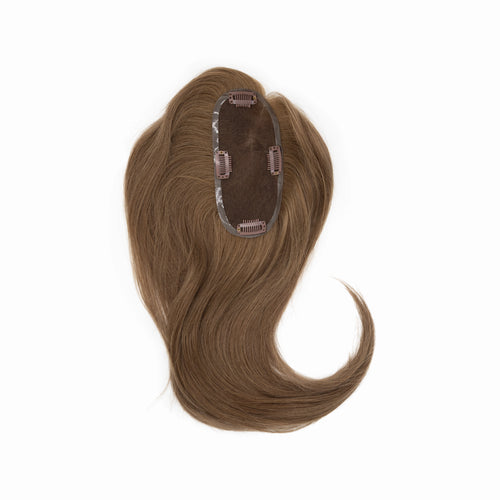 clip-in human hair topper her flow Clip Top - 5