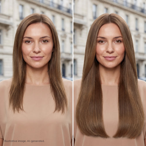 tape on natural human hair extensions her flow PRO TAPE 3 CM - color 5