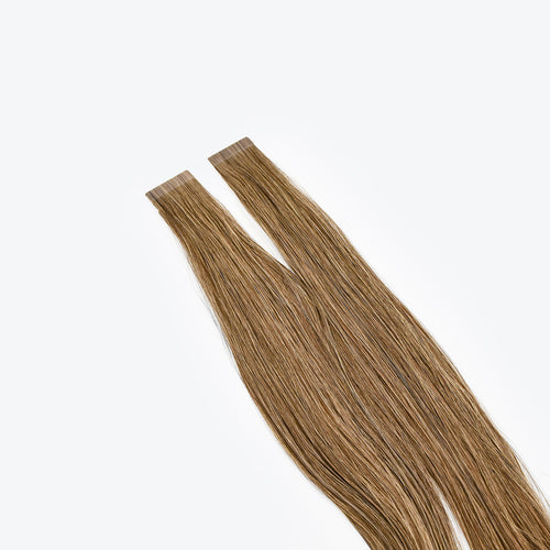 natural tape on human hair extensions STANDARD TAPE 3 CM - color 6