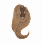 clip-in human hair topper her flow Clip Top - 8