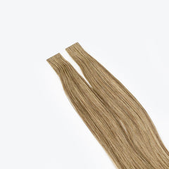 natural tape on human hair extensions INVISIBLE TAPE 3 cm - color 8